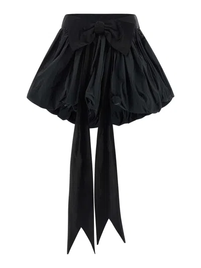 DSQUARED2 FALDA SEMILARGA - NEGRO