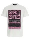 Dsquared2 Fashion Show Graphic Print T-shirt In White