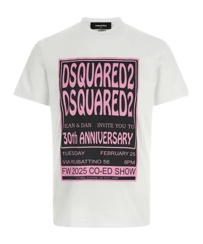 DSQUARED2 DSQUARED2 LOGO-PRINTED CREWNECK T-SHIRT