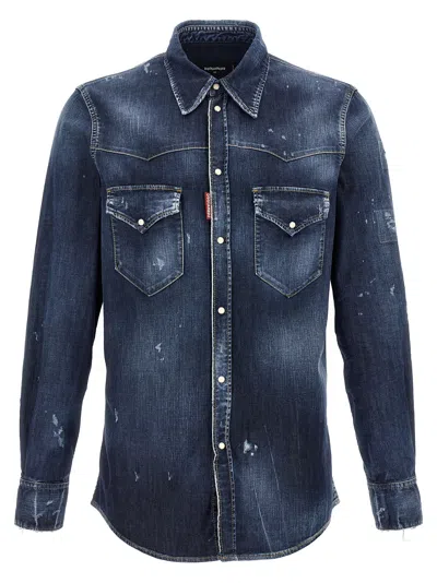 DSQUARED2 DSQUARED2 'FASHION WESTERN' SHIRT
