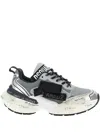 Dsquared2 Faster Mesh-inserts Sneakers In Gray