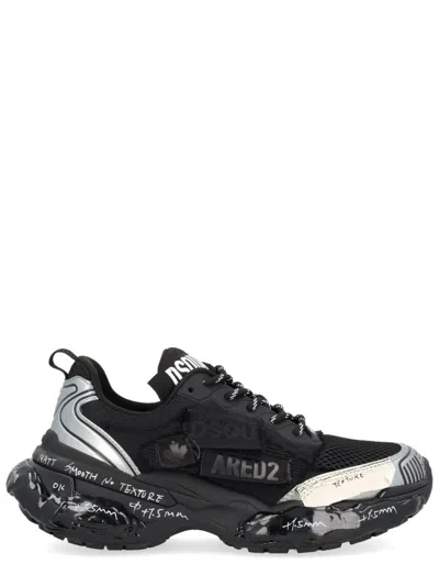 Dsquared2 Faster Lace-up Low Top Sneakers In Multi