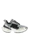 Dsquared2 Faster Mesh-inserts Sneakers In Gray