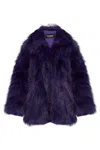Dsquared2 Venus Coat In Purple
