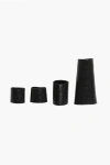 Dsquared2 Faux Leather Rings Set