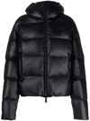 Dsquared2 Feather-down Puffer Jacket In Black