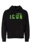 Dsquared2 Icon Printed Drawstring Hoodie In 971