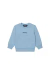 Dsquared2 Crew-neck Sweatshirt With  Logo In Blue