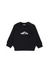 Dsquared2 Crew-neck Sweatshirt With Icon Logo In Black