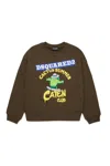 Dsquared2 Cactus Graphic Sweatshirt In Brown