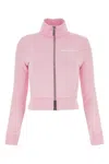 Dsquared2 Brushed Cotton Cropped Zipped Sweatshirt
