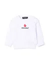 Dsquared2 Felpa In White