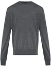 Dsquared2 Grey Virgin Wool Sweater In Gray