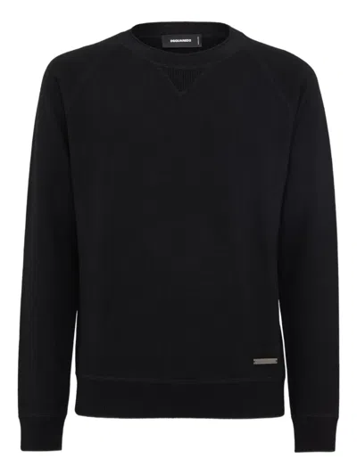 Dsquared2 Fein Gestrickter Pullover In Black