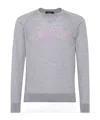 Dsquared2 Fine-knit T-shirt In Gray