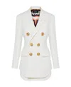 Dsquared2 Fitted Double-breasted Suit Skirt In White