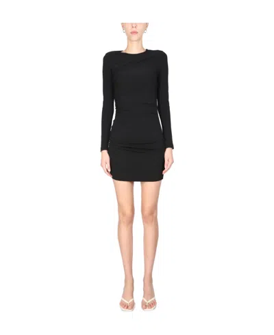 DSQUARED2 DSQUARED2 FITTED CREWNECK MINI DRESS
