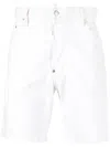 Dsquared2 Five-pocket Denim Jeans In White