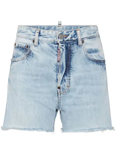 DSQUARED2 FIVE-POCKET DENIM SHORTS