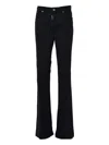 Dsquared2 Black Flare Twiggy Denim Jeans