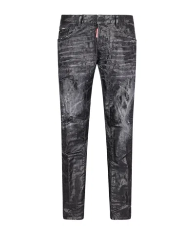 Dsquared2 Five-pocket Jeans In Black