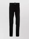 Dsquared2 Five-pocket Trousers Featuring Belt Loops In Black