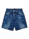 Dsquared2 Five-pockets Denim Shorts In Blue
