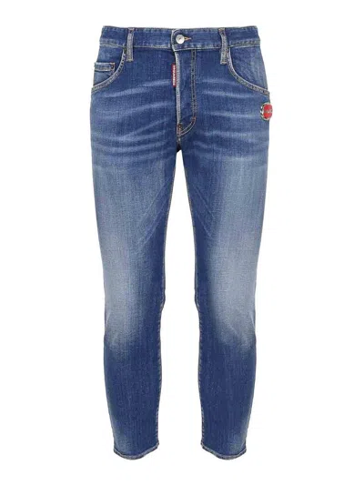 DSQUARED2 VAQUEROS RECTOS - AZUL