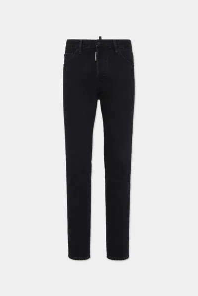 Dsquared2 Five-pocket Denim Jeans In Black