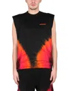 DSQUARED2 FLAME IRON TANK T-SHIRT