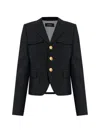 Dsquared2 Flap-pocket Single-breasted Blazer In Black