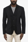 Dsquared2 Flap Pockets Virgin Wool 3 Buttons Blazer