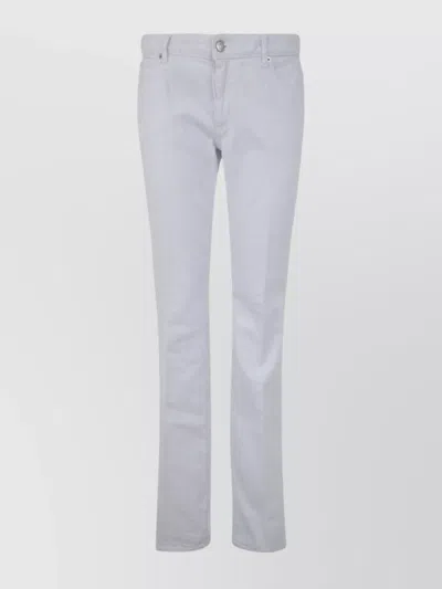 DSQUARED2 FLARE JEAN WITH BELT LOOPS AND RIVETS