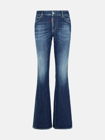 Dsquared2 'flare' Navy Denim Jeans