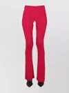 Dsquared2 Flared Ribbed Elastic Waistband Trousers