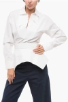 Dsquared2 Flared Shirt With Hidden Placket