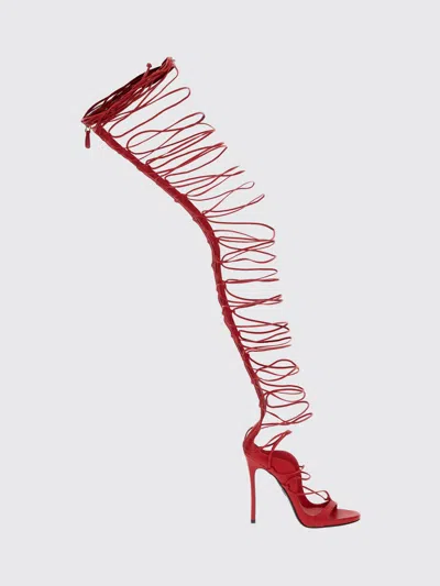 Dsquared2 Flat Sandal  Woman Color Red