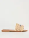 Dsquared2 Summer Lovers Natural Rafia Flat Sandals