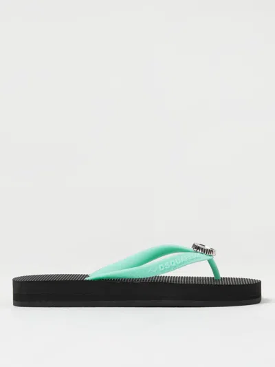 Dsquared2 Flat Sandals  Woman Color Black 1