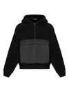 Dsquared2 Fleece Hoodie In Black