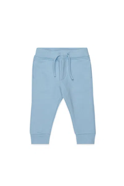 Dsquared2 Fleece Jogger Pants With  Logo In Blue