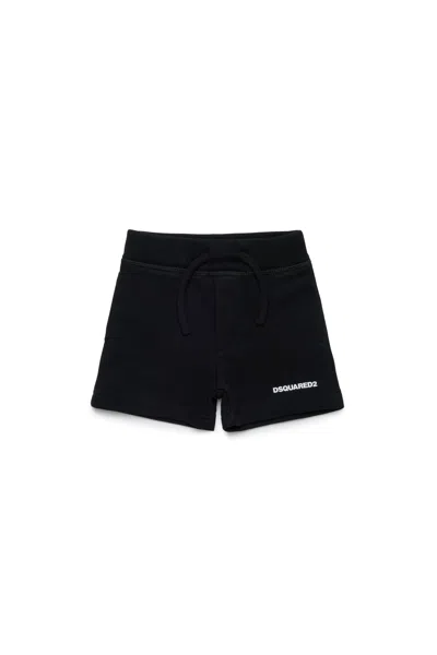 DSQUARED2 SHORTS IN FELPA CON LOGO DSQUARED2
