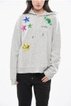 Dsquared2 Cool Patch-detail Hoodie In Gray