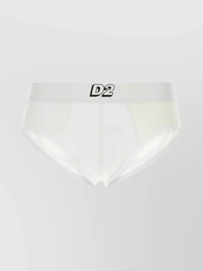 Dsquared2 Flexible Waistband Modal Brief In Grey