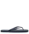 Dsquared2 Logo-embossed Flip Flops In Blue