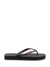 Dsquared2 Logo Flip Flops In Multicolor