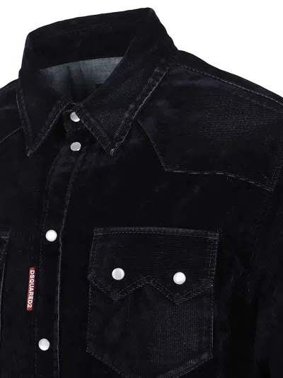 DSQUARED2 FLOCKED CORD JEAN JACKET