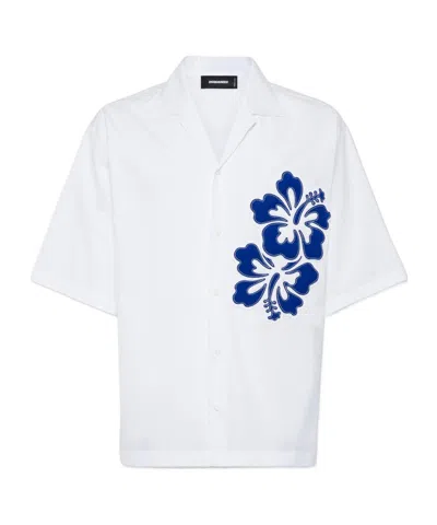 Dsquared2 Floral-detailing Shirt