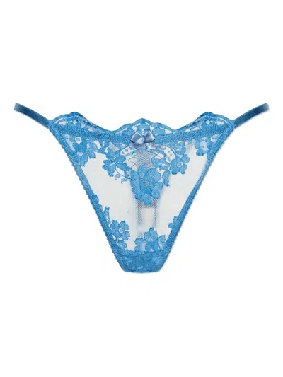 DSQUARED2 FLORAL-LACED THONG