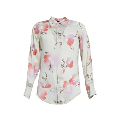 Dsquared2 Floral-print Challis Shirt In Multi